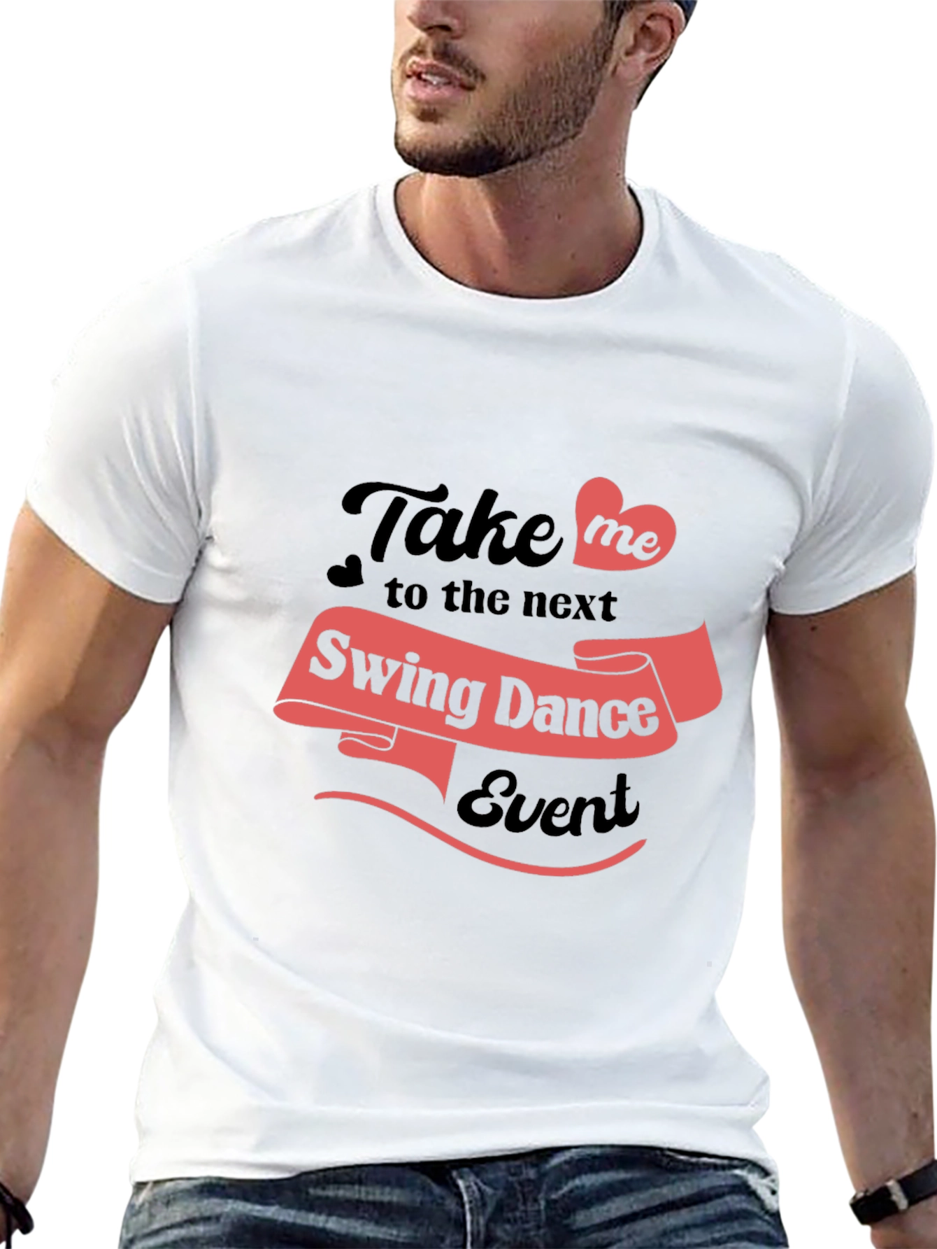 Swing Dance Event T-Shirt - Soft Cotton Tee
