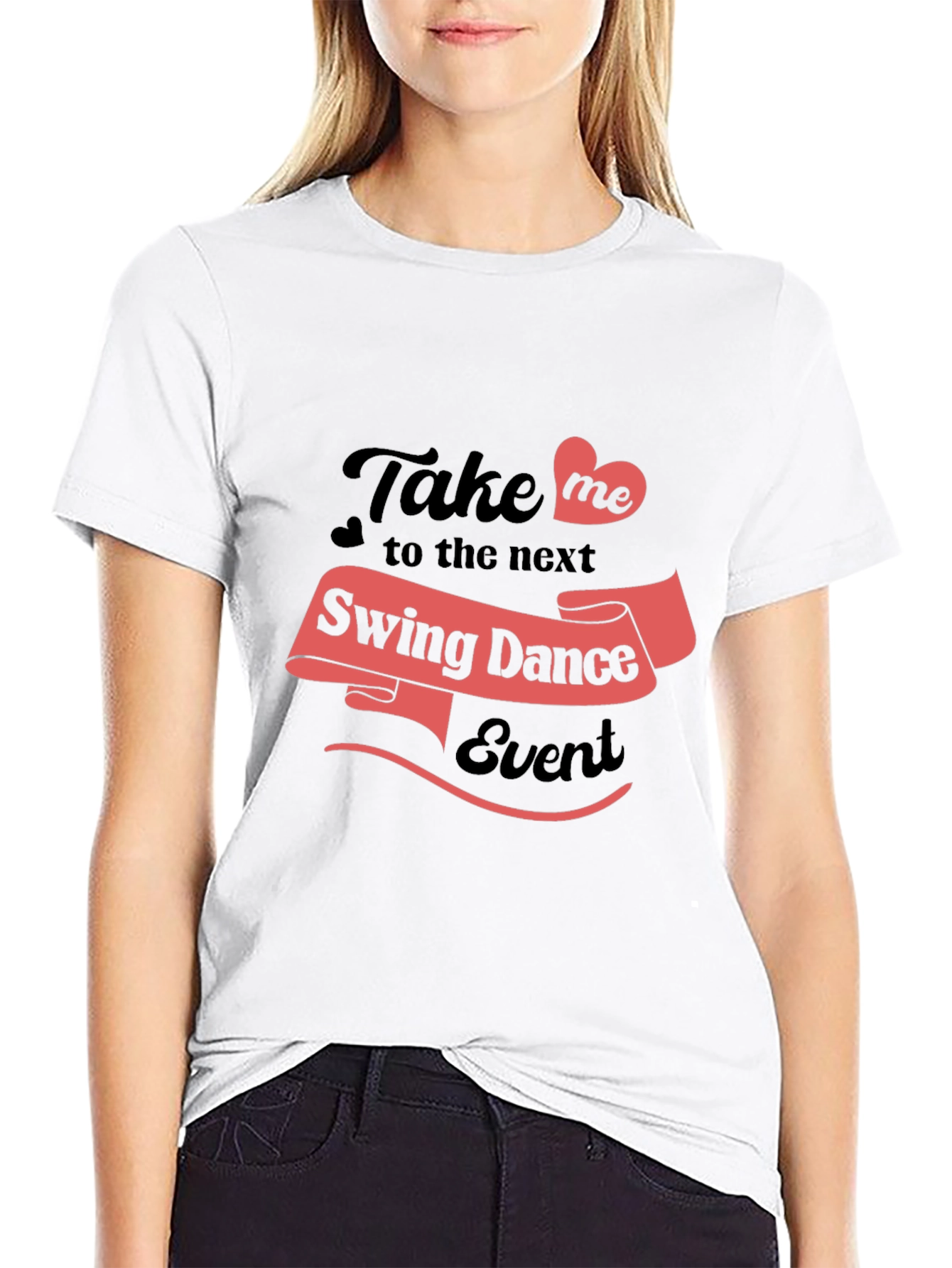 Swing Dance Event T-Shirt - Soft Cotton Tee