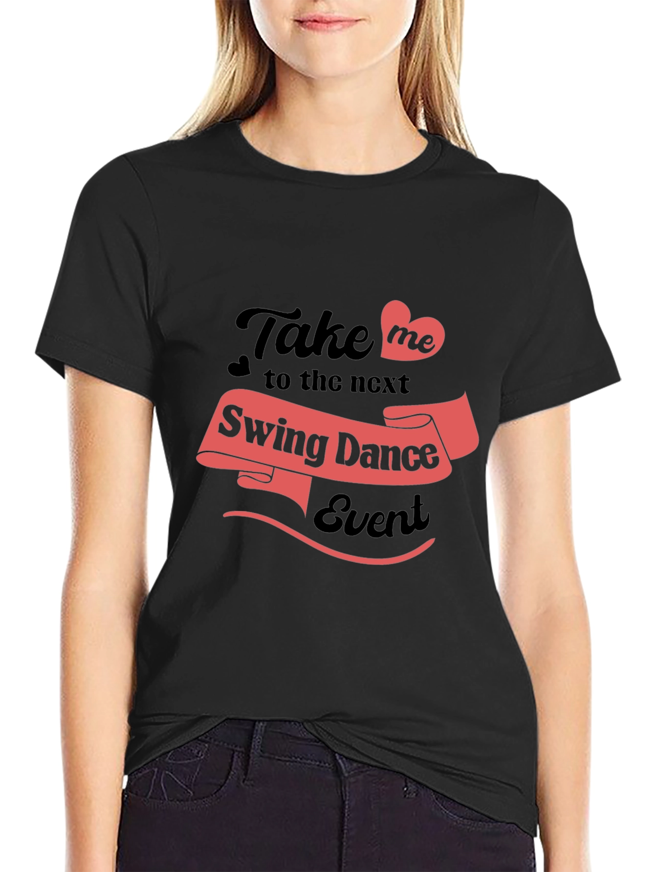 Swing Dance Event T-Shirt - Soft Cotton Tee