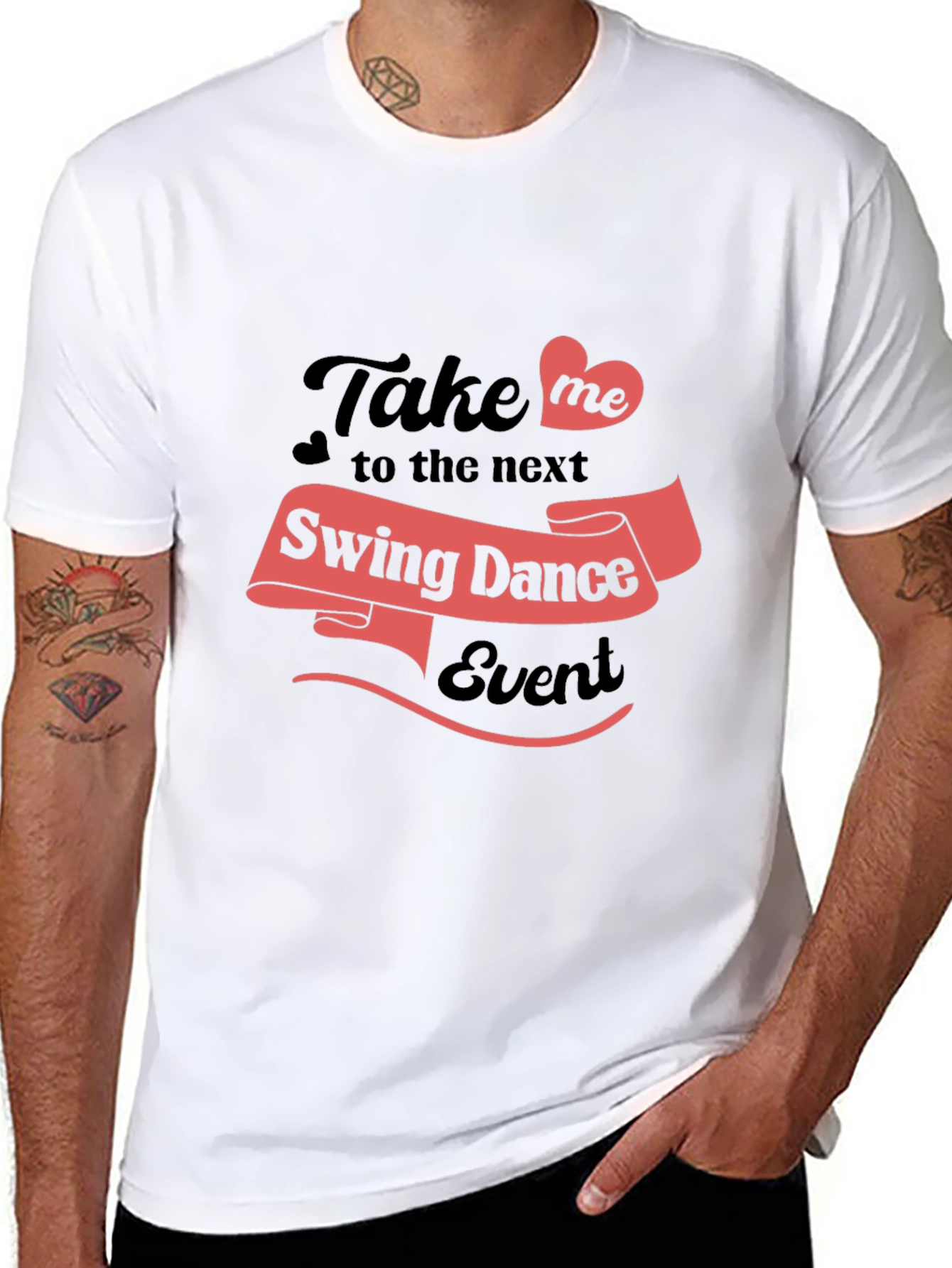 Swing Dance Event T-Shirt - Soft Cotton Tee