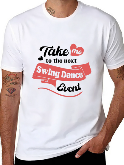 Swing Dance Event T-Shirt - Soft Cotton Tee
