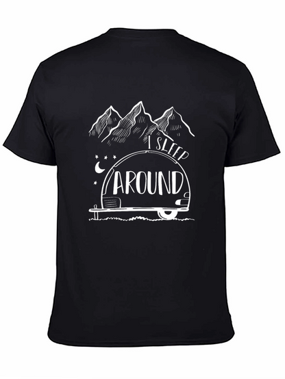 I Sleep Around Camper Graphic Tee