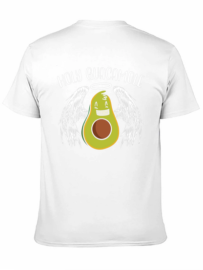 Holy Guacamole Graphic T-Shirt - Avocado Angel Tee