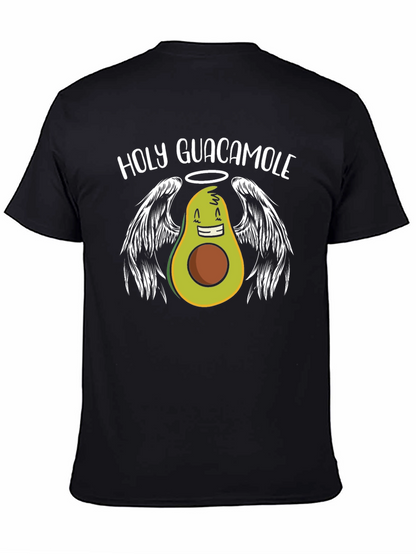 Holy Guacamole Graphic T-Shirt - Avocado Angel Tee