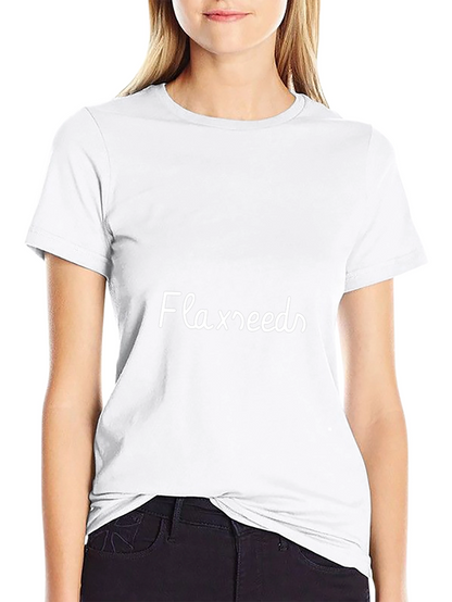 Flaxseeds Tee - Stylish Black T-Shirt