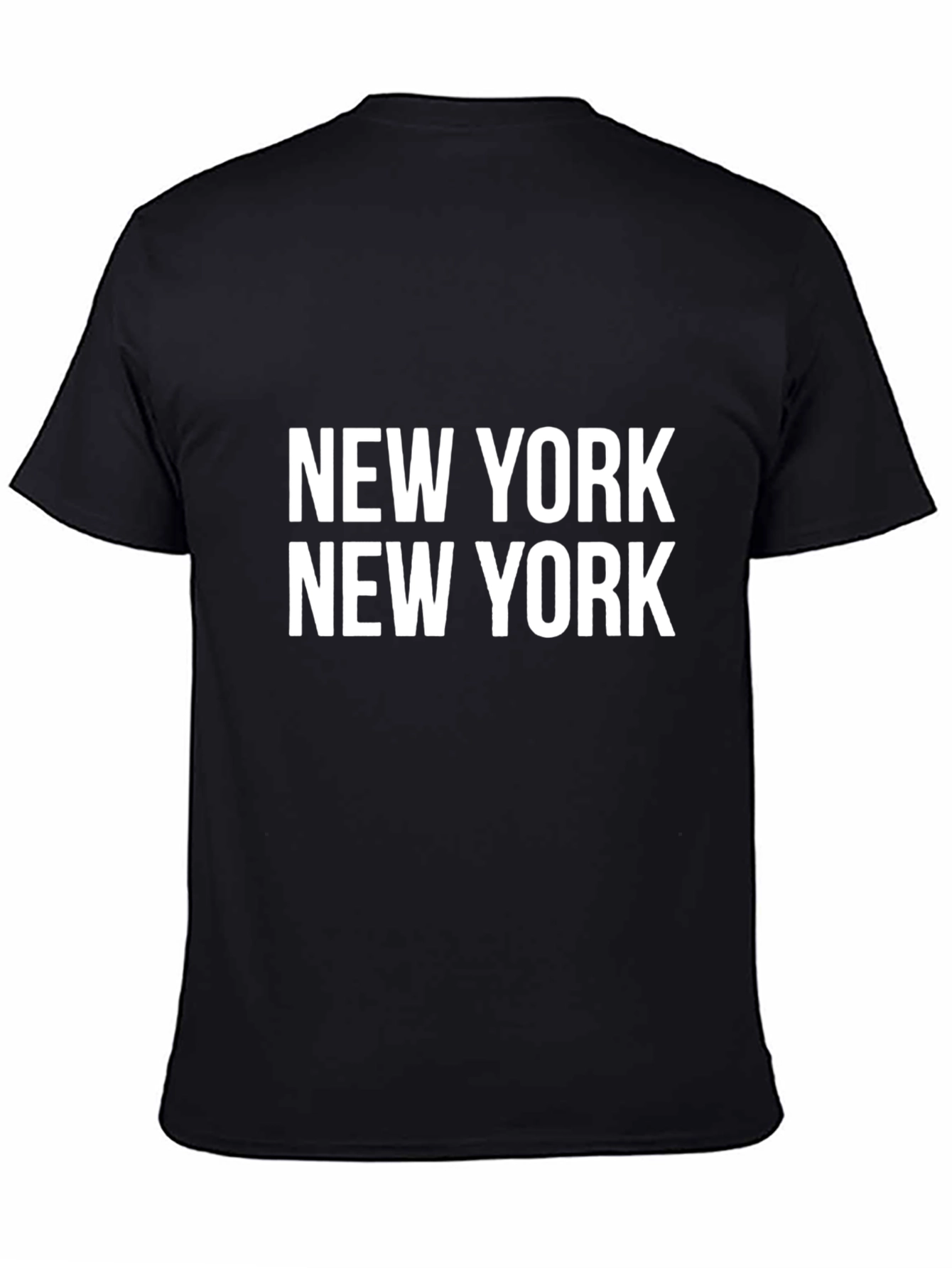 New York New York Black Graphic T-Shirt