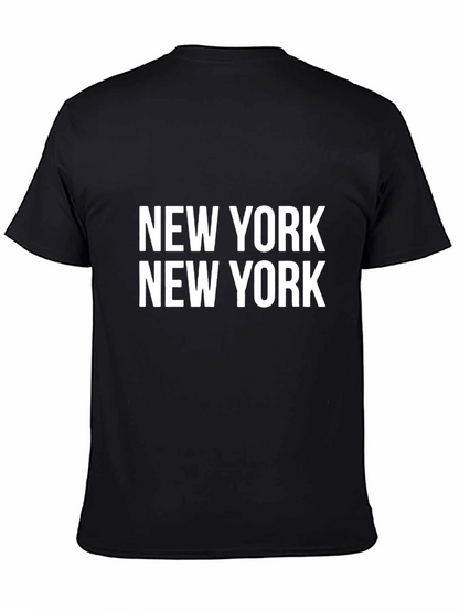 New York New York Black Graphic T-Shirt