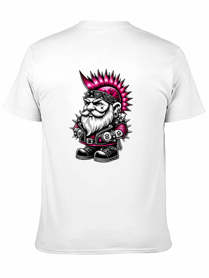 Punk Rock Gnome Graphic T-Shirt - Black