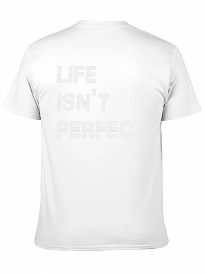 Life Isnt Perfect Graphic Tee - Black