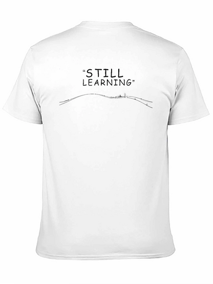 Still Learning Graphic Tee - Black
