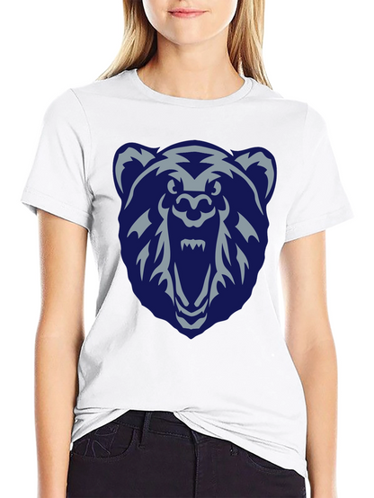 Grizzlies Bear Graphic Black T-Shirt