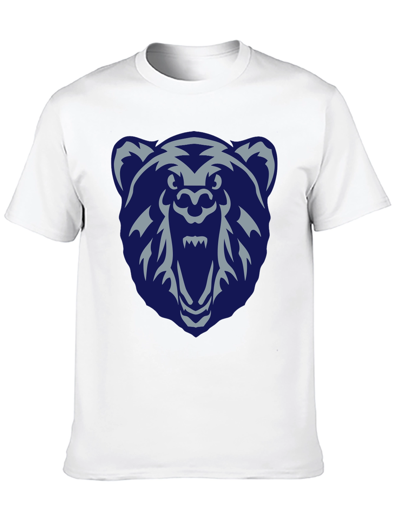 Grizzlies Bear Graphic Black T-Shirt