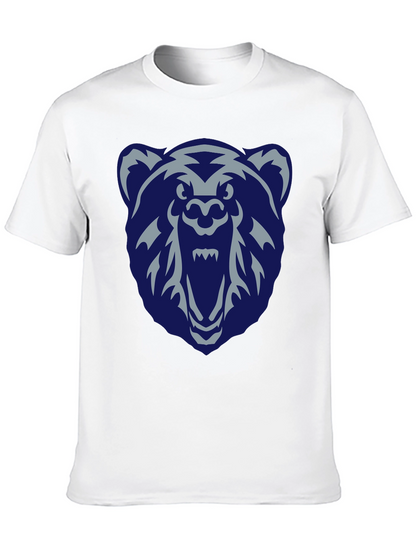 Grizzlies Bear Graphic Black T-Shirt