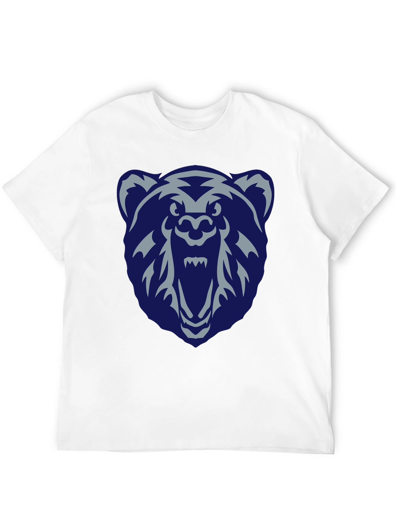 Grizzlies Bear Graphic Black T-Shirt