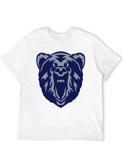 Grizzlies Bear Graphic Black T-Shirt