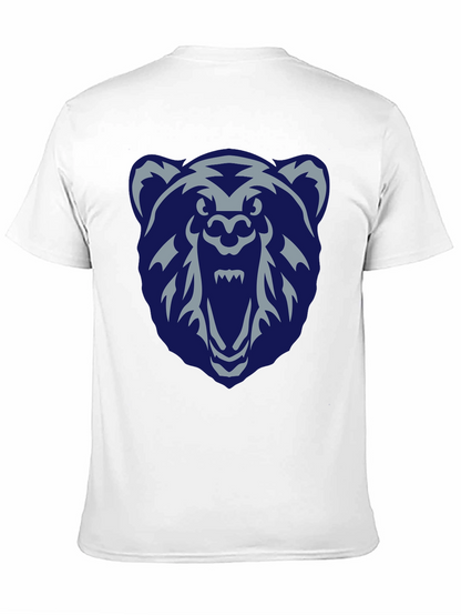 Grizzlies Bear Graphic Black T-Shirt