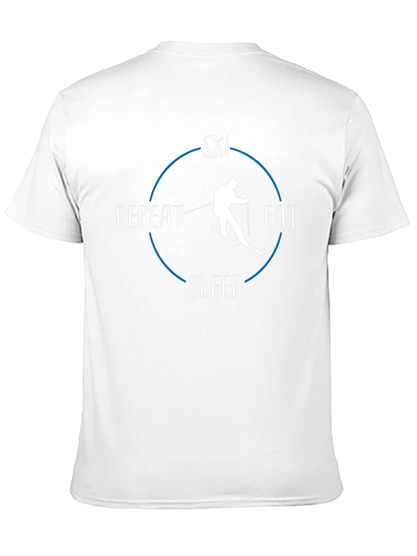 Ski Eat Sleep Repeat Graphic Tee