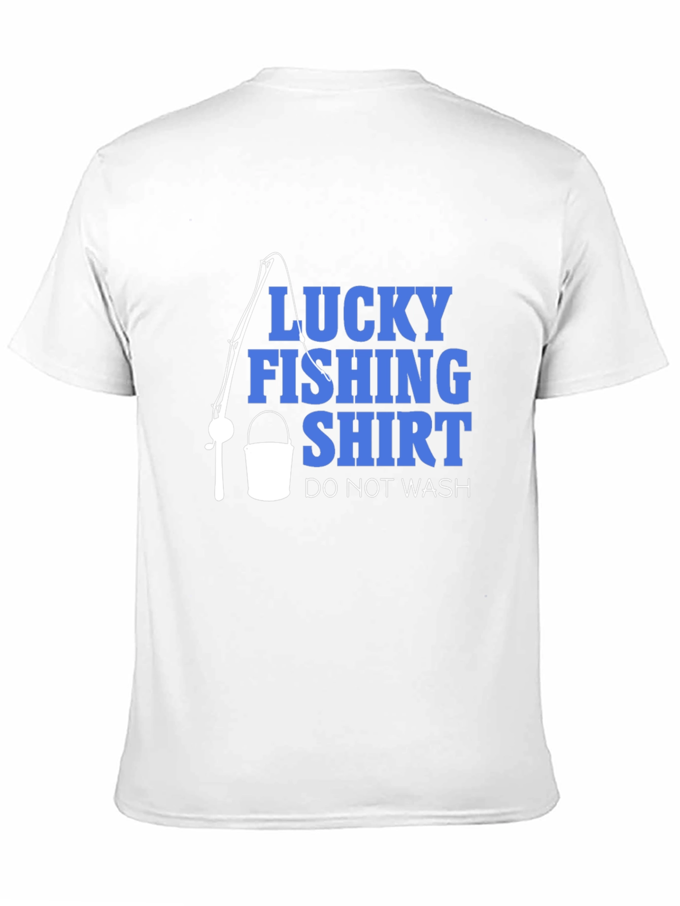 Lucky Fishing Shirt - Novelty Graphic Tee