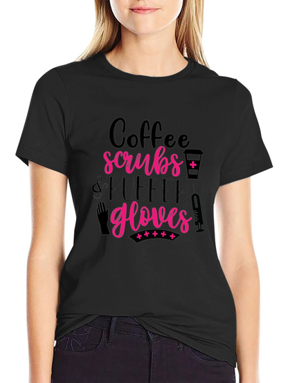 Coffee Scrubs & Rubber Gloves T-Shirt