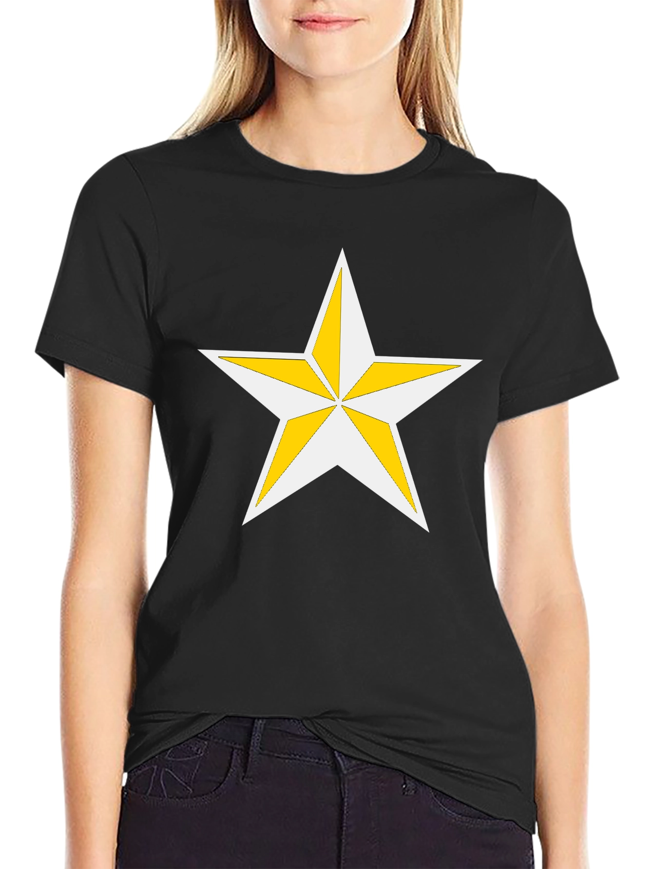 Star Graphic Black T-Shirt