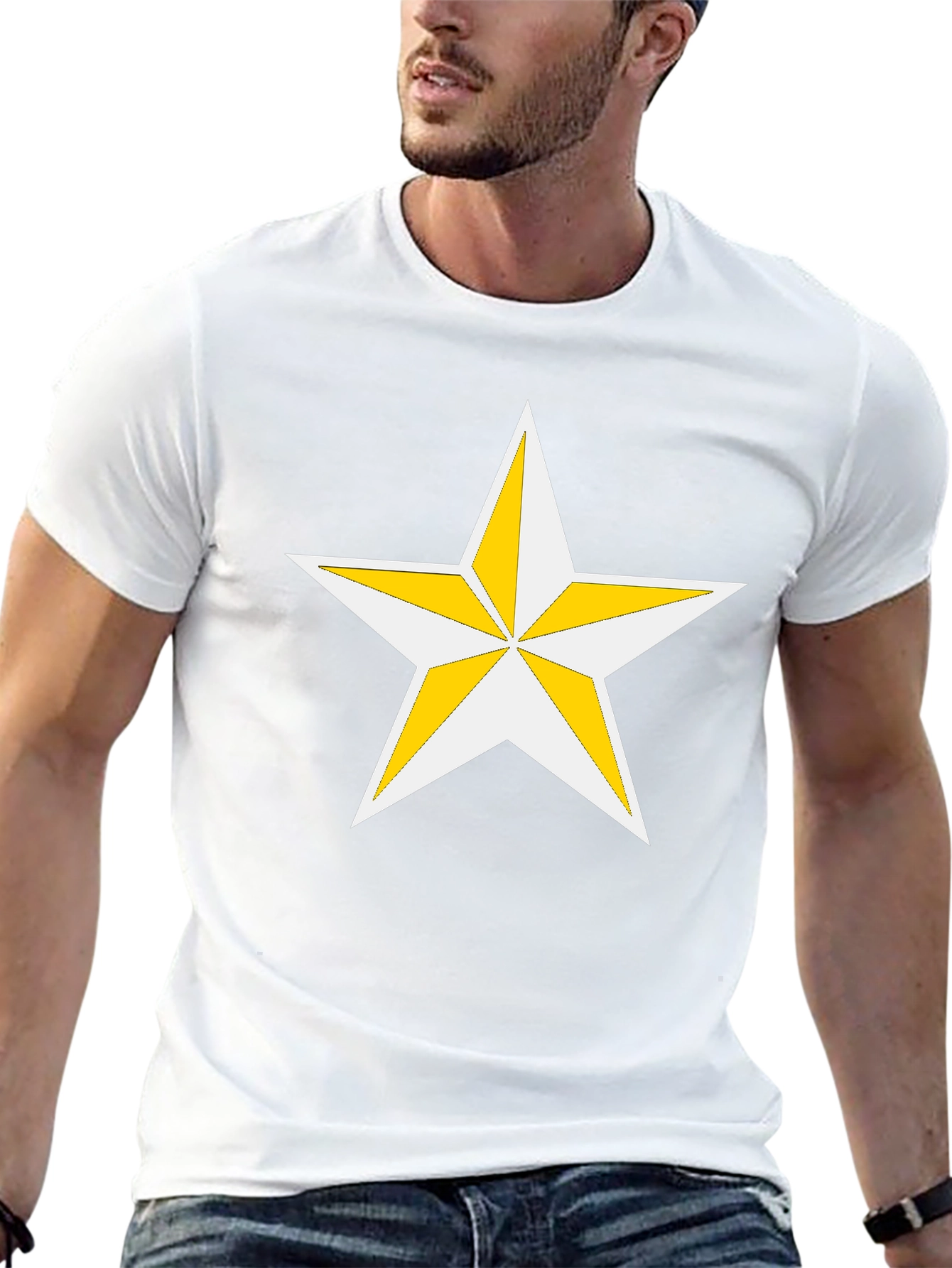 Star Graphic Black T-Shirt