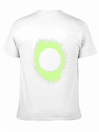 Eclipse Tee: Graphic Print Black T-Shirt