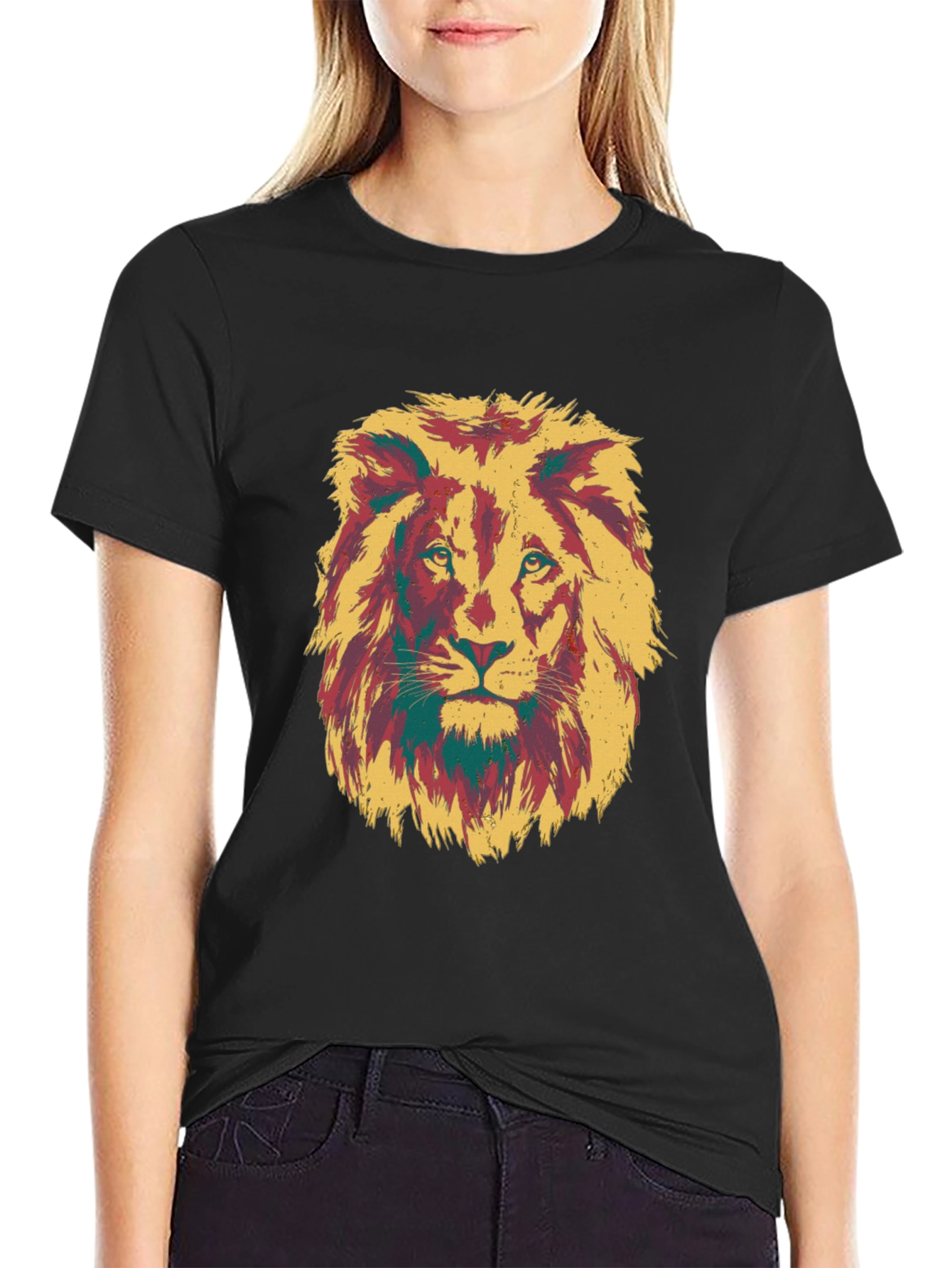 Lion Graphic Tee - Bold & Stylish Mens T-Shirt