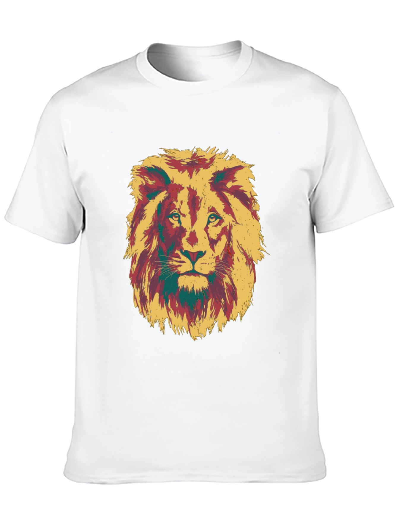 Lion Graphic Tee - Bold & Stylish Mens T-Shirt