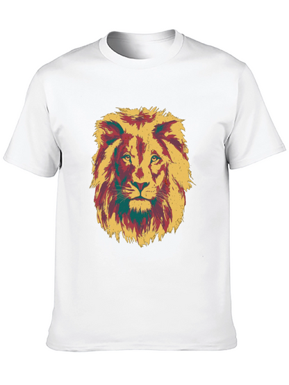 Lion Graphic Tee - Bold & Stylish Mens T-Shirt