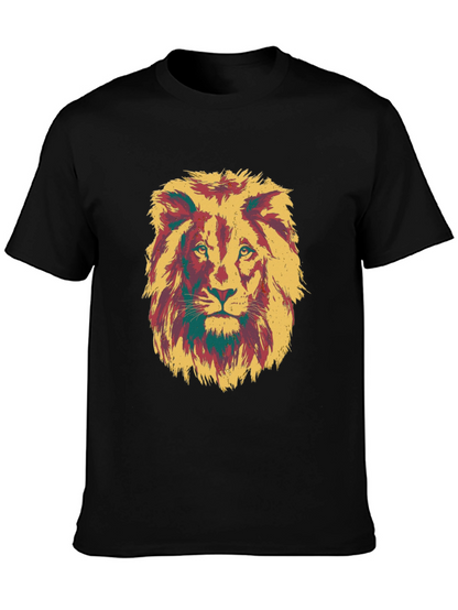 Lion Graphic Tee - Bold & Stylish Mens T-Shirt
