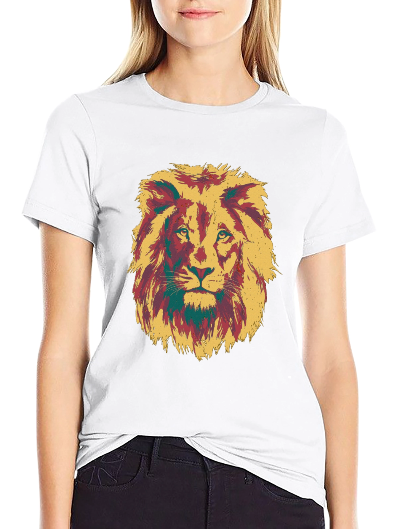 Lion Graphic Tee - Bold & Stylish Mens T-Shirt