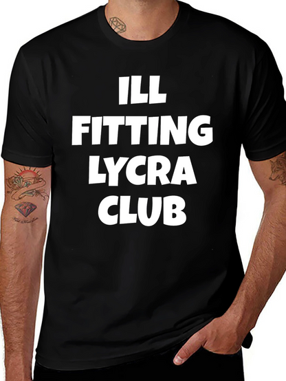 Ill Fitting Lycra Club Graphic T-Shirt