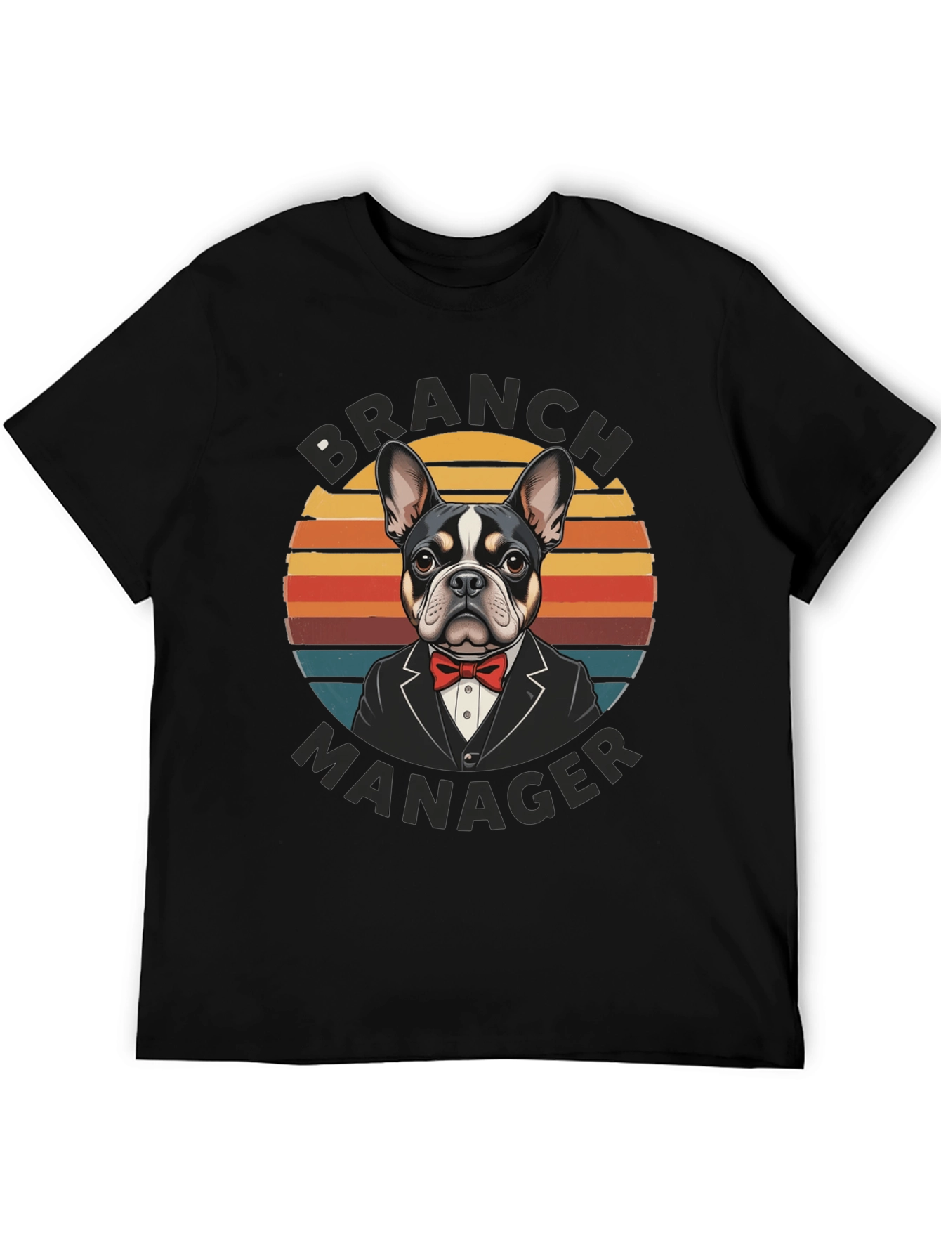 Branch Manager Dog Graphic Tee - Funny Canine Shirt