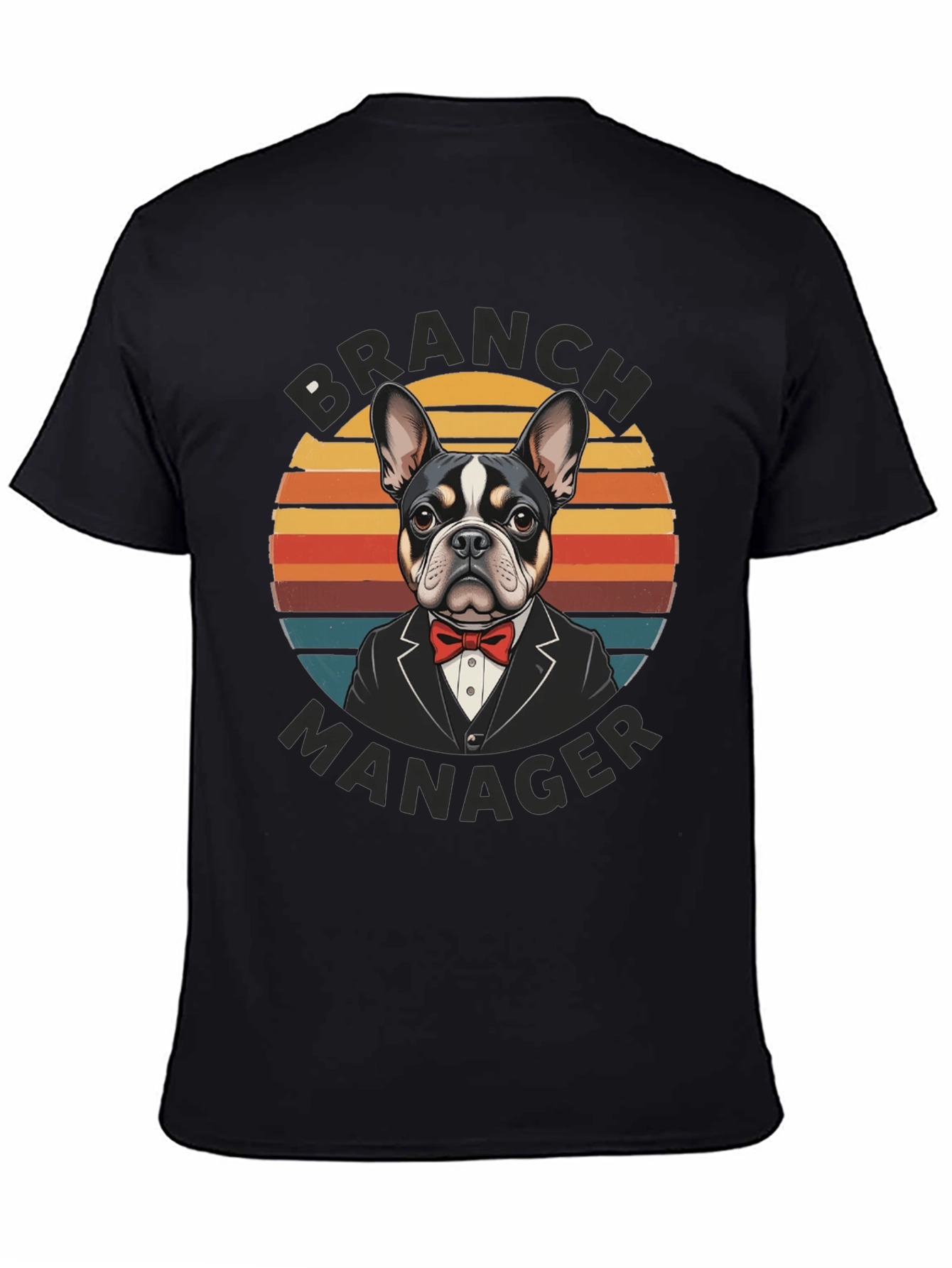 Branch Manager Dog Graphic Tee - Funny Canine Shirt