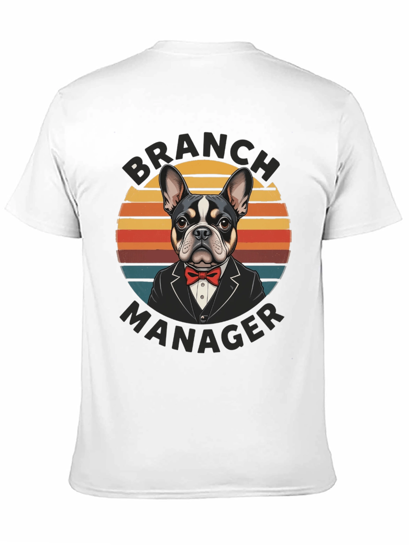 Branch Manager Dog Graphic Tee - Funny Canine Shirt