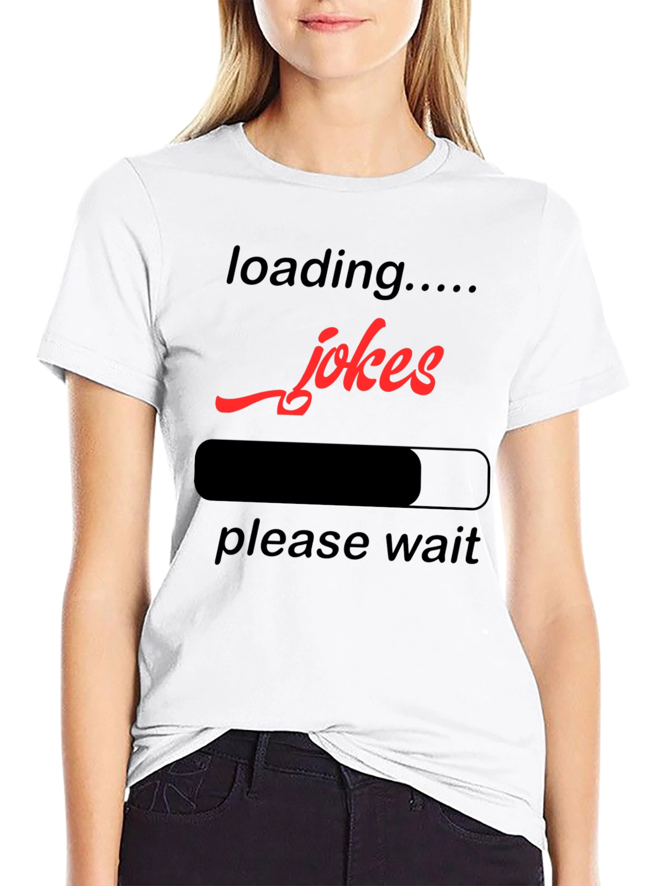 Loading Jokes Graphic T-Shirt - Funny Humor Tee