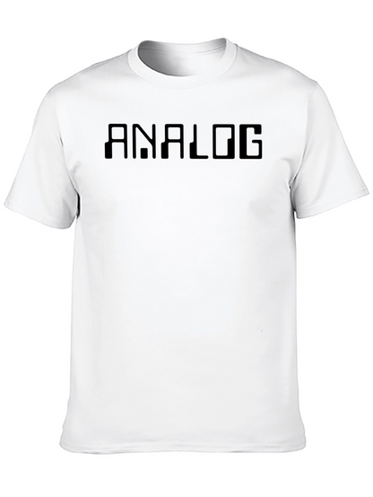 Analog Graphic T-Shirt - Modern Design