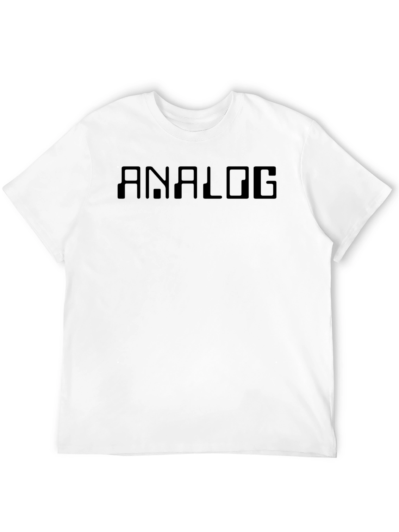 Analog Graphic T-Shirt - Modern Design