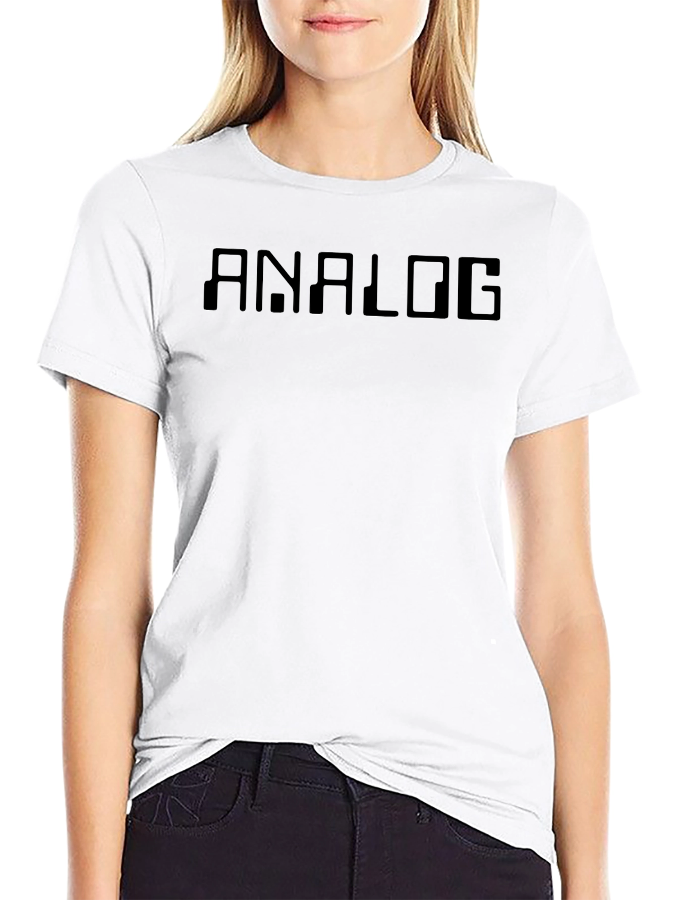 Analog Graphic T-Shirt - Modern Design