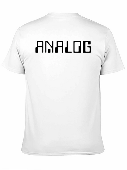 Analog Graphic T-Shirt - Modern Design