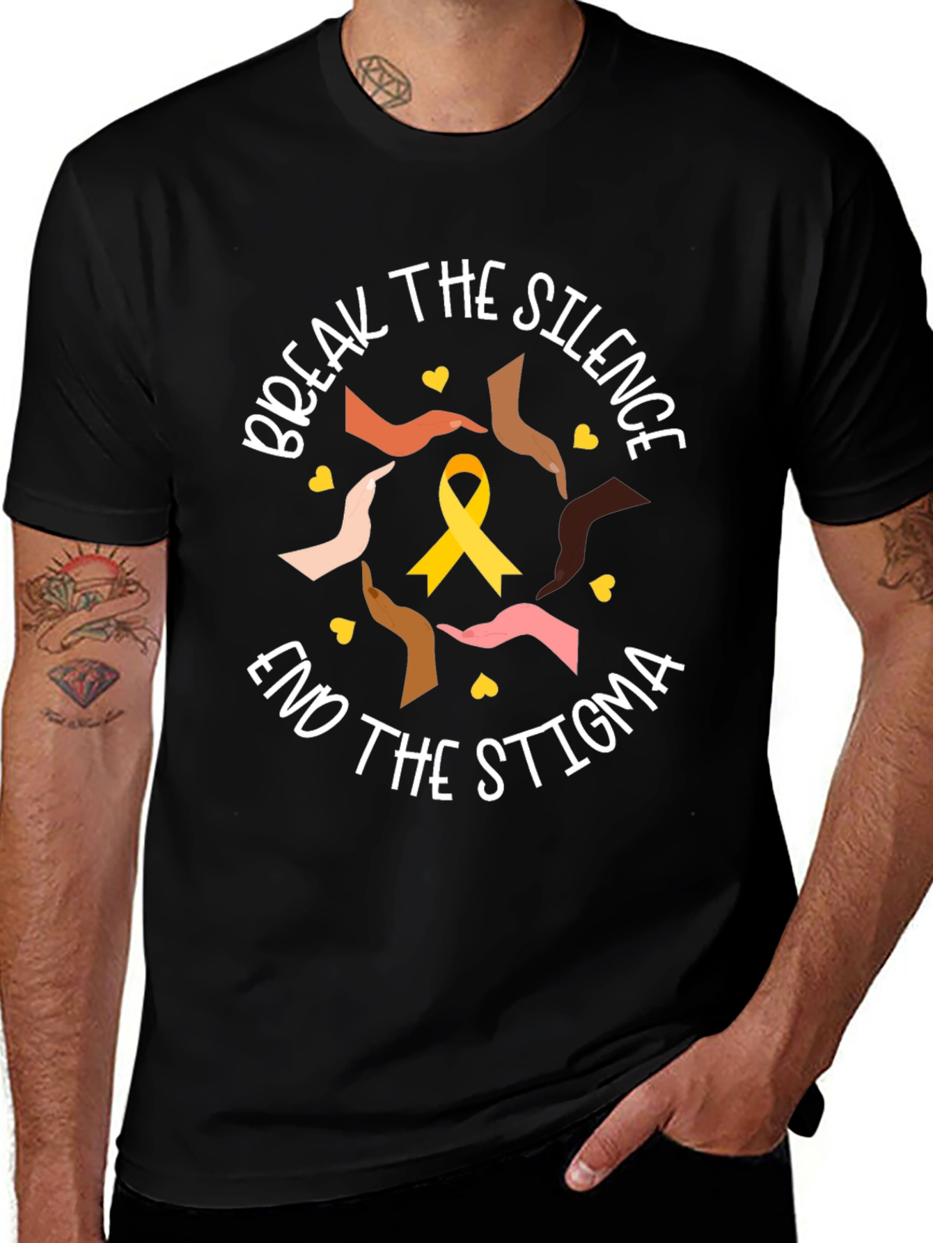 Break the Silence Mental Health Awareness T-Shirt