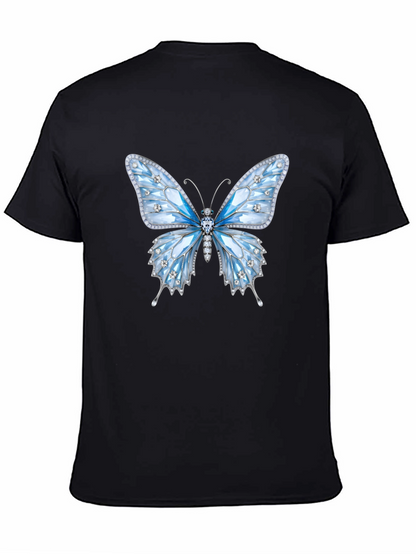 Butterfly Gem T-Shirt - Sparkling Elegant Design