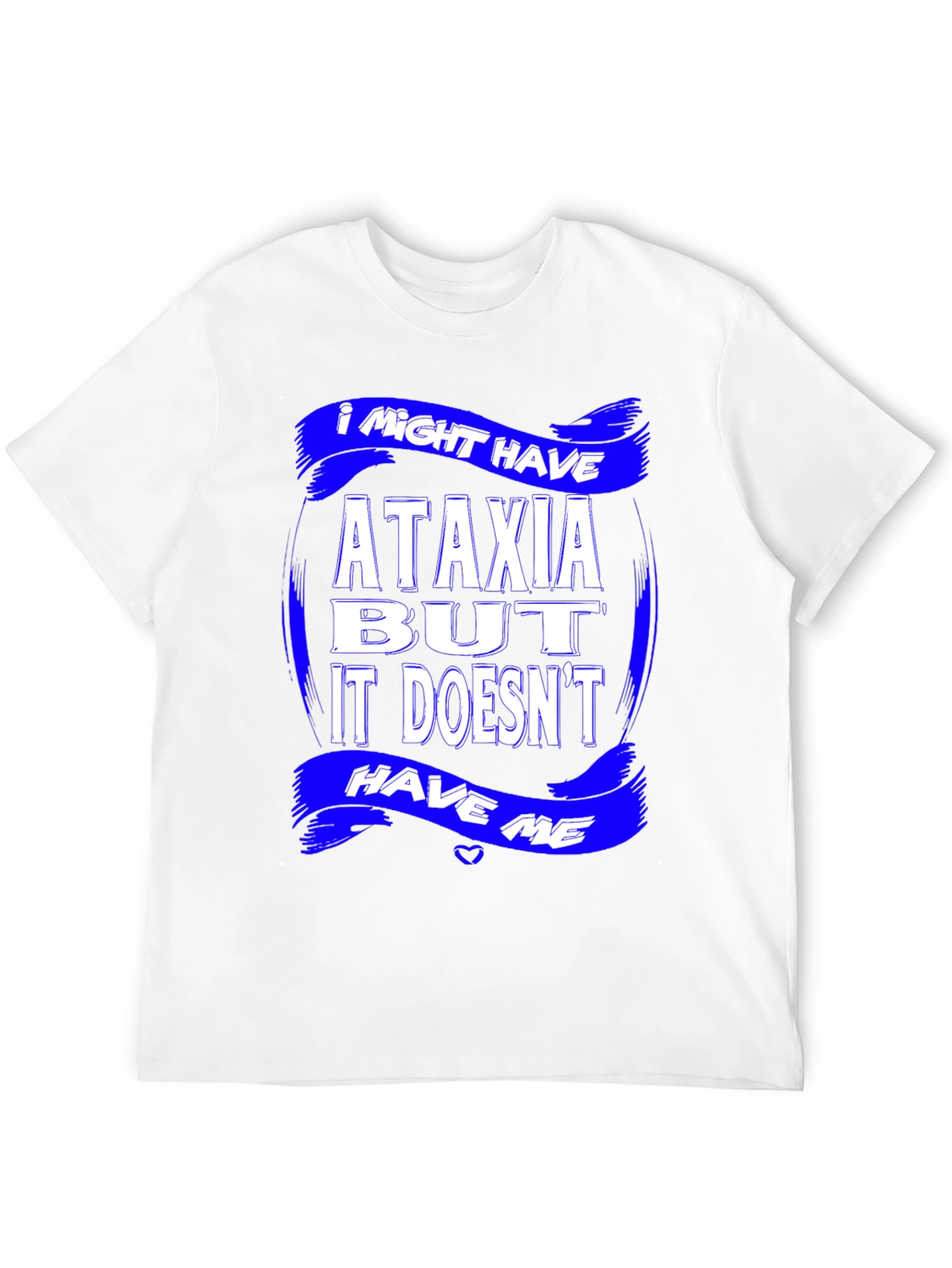 Ataxia Awareness Graphic T-Shirt - Black