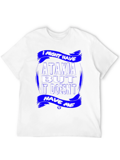 Ataxia Awareness Graphic T-Shirt - Black