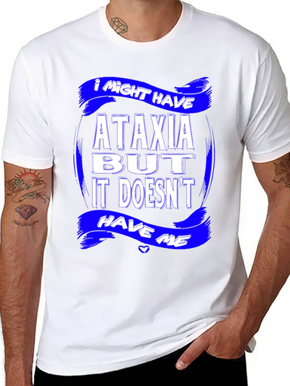 Ataxia Awareness Graphic T-Shirt - Black