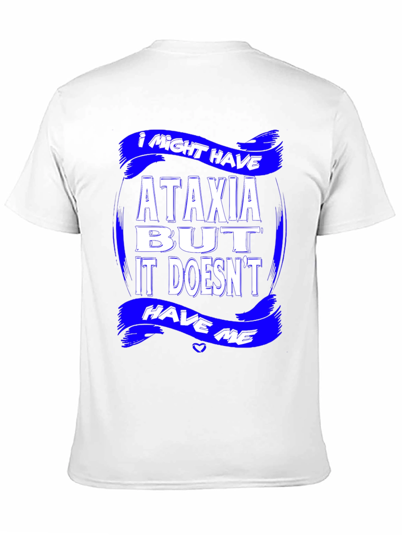 Ataxia Awareness Graphic T-Shirt - Black