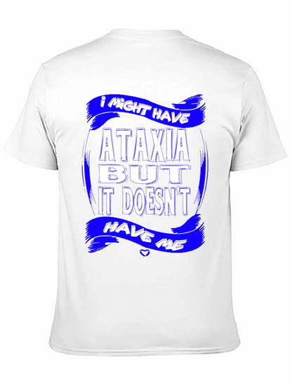 Ataxia Awareness Graphic T-Shirt - Black