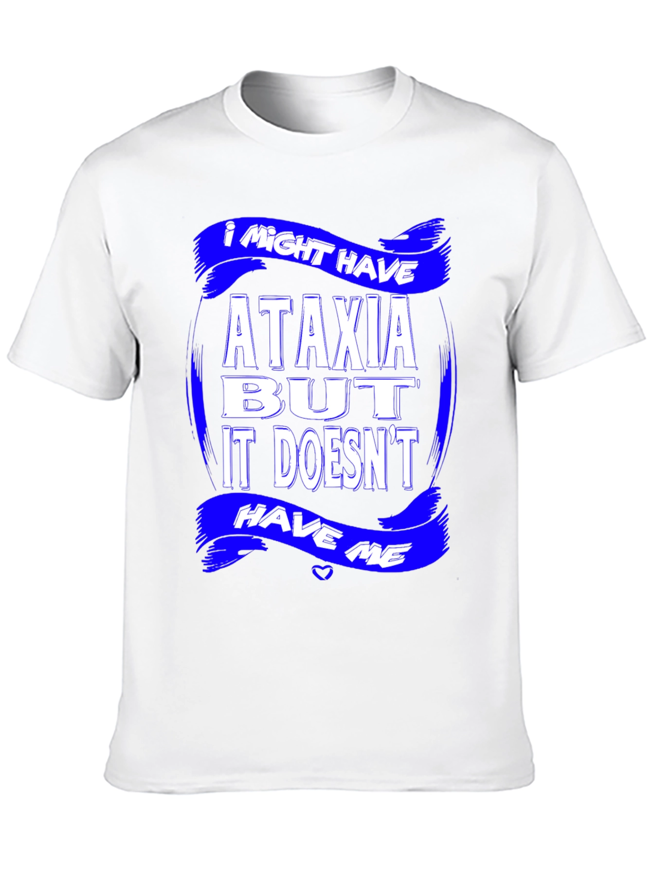 Ataxia Awareness Graphic T-Shirt - Black