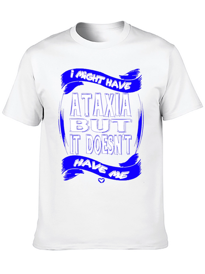 Ataxia Awareness Graphic T-Shirt - Black