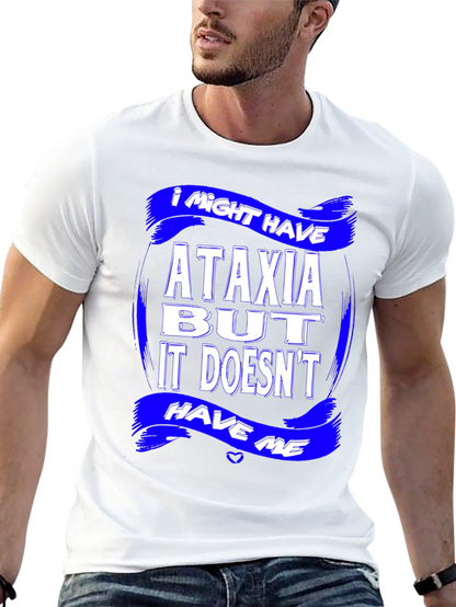 Ataxia Awareness Graphic T-Shirt - Black